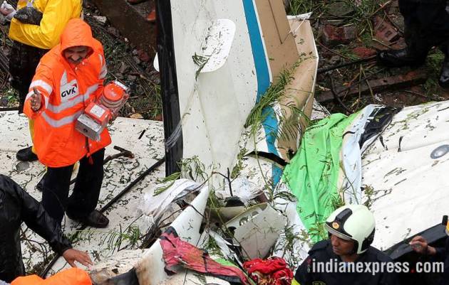 Mumbai chartered plane crash kills 5