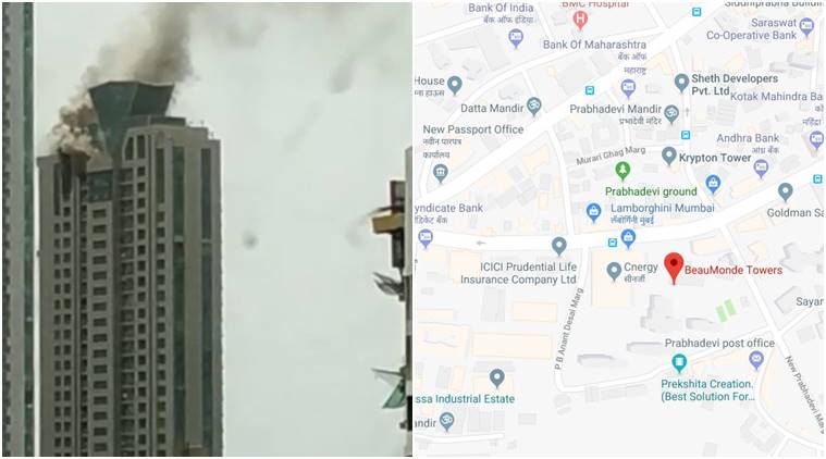 Mumbai’s Beaumonde Towers, where Deepika Padukone lives, catches fire