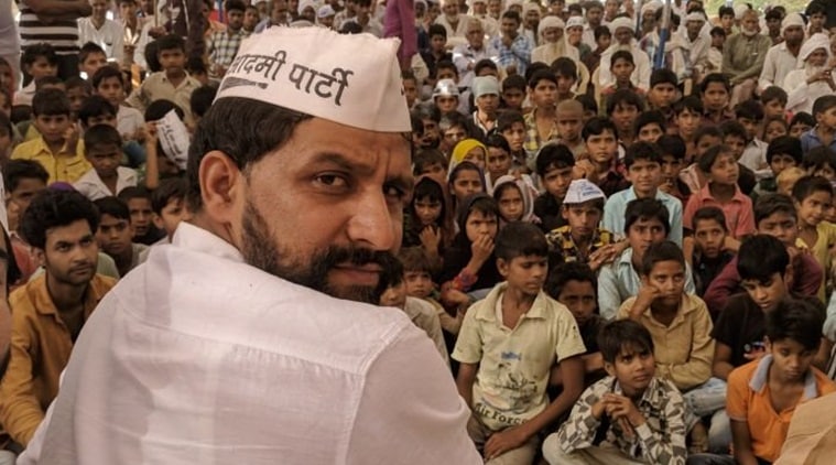 aap haryana cm candidate, Naveen Jaihind rape remark, swati maliwal husband, aap mla rape remark, rewari gangrape