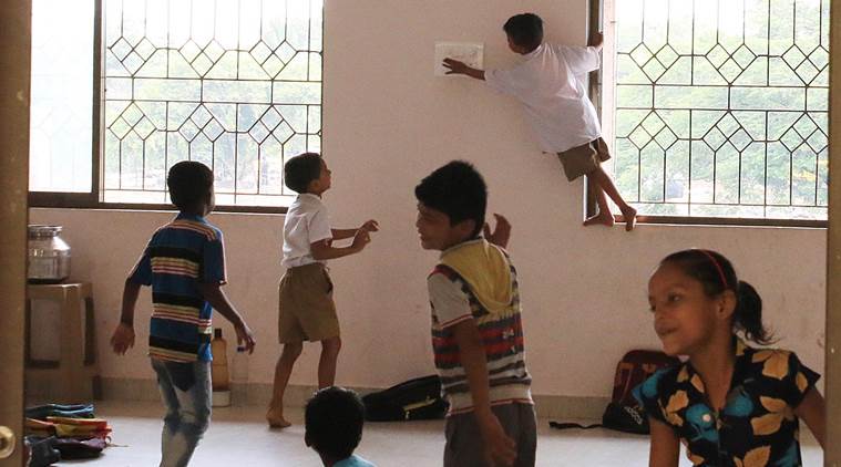No blackboards, benches in schools built for children displaced by Navi Mumbai Airport project