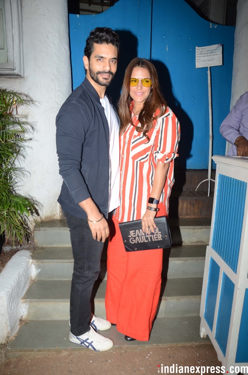 angad bedi with neha dhupia