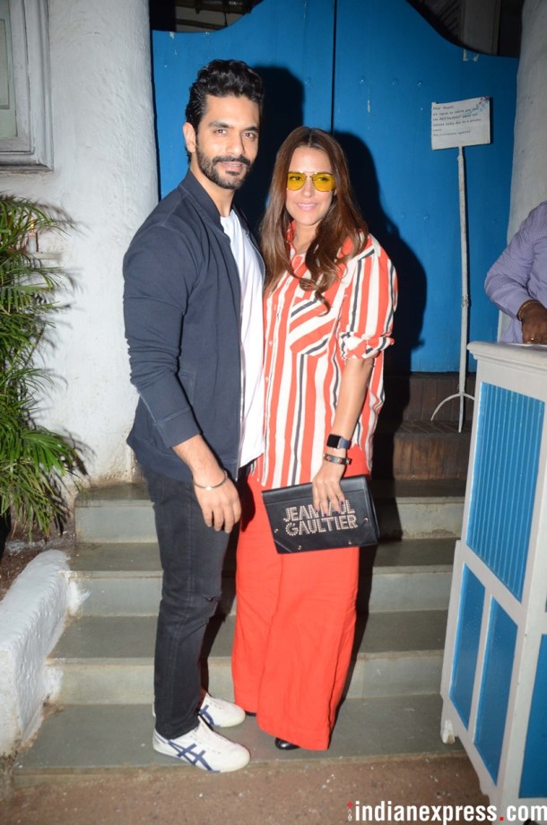 angad bedi with neha dhupia