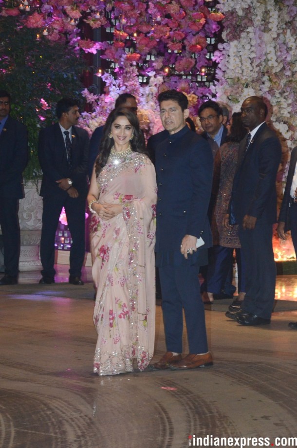 madhuri dixit with husband
