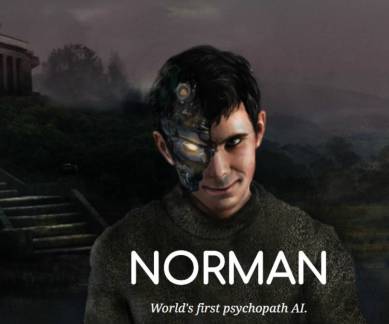 Norman AI, MIT artificial intelligence, AI psychopath, Massachusetts Institute of Technology, deep learning algorithms, Rorschach inkblot tests, AI bots, Norman inkblot tests