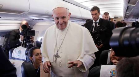 Pope Francis in Geneva, says Christians must work together on peace