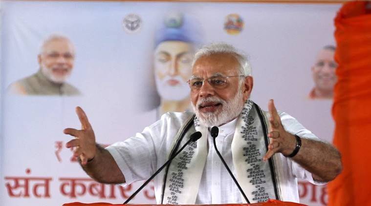 PM Narendra Modi targets SP-BSP: Worried about own bungalows, not poor