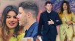 Priyanka Chopra is a stunning golden girl with Nick Jonas at his cousin's wedding