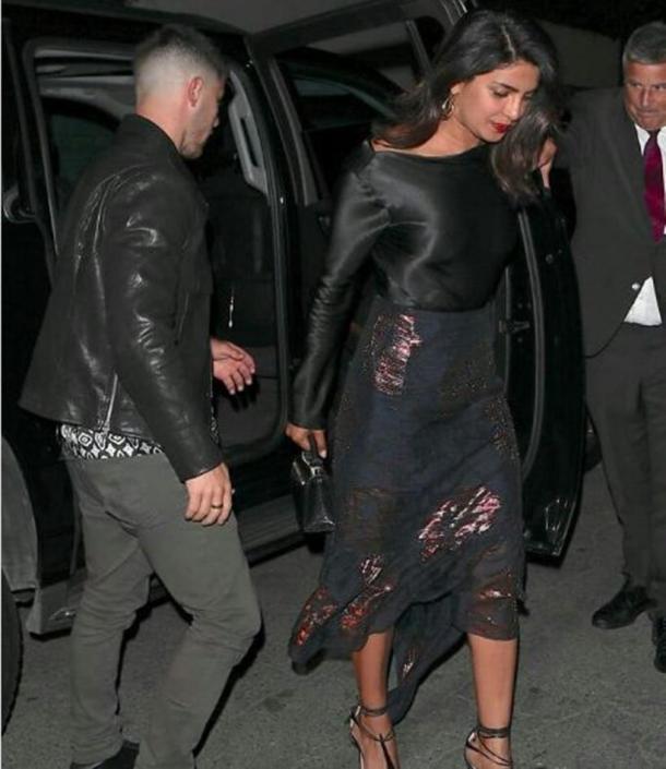 priyanka chopra and nick jonas dinner date