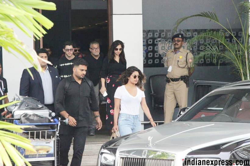priyanka chopra and nick jonas spotted