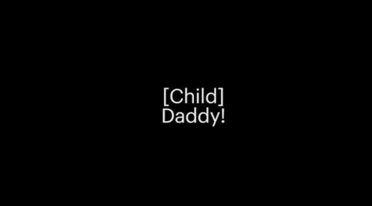 A screengrab from the audio clip released