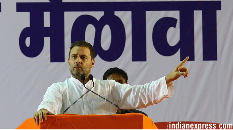 Rahul Gandhi, Rahul Gandhi rally, PM Modi, Narendra Modi, BJP government, India news, Indian Express news