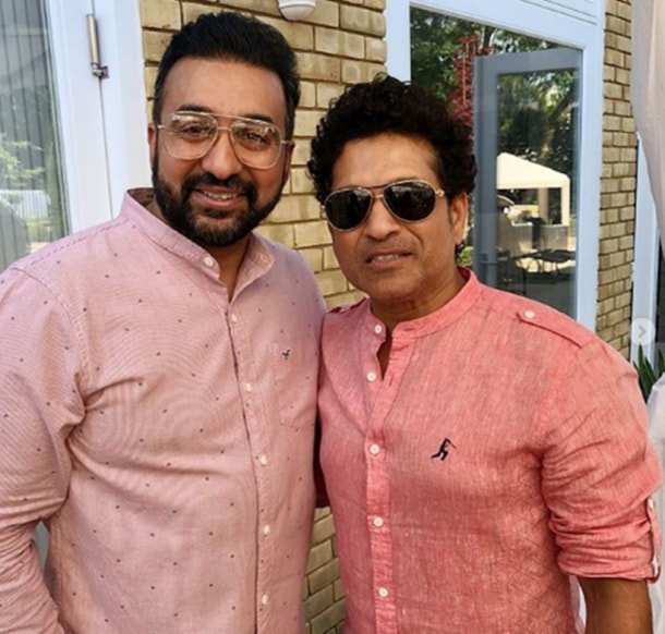 Raj Kundra, sachin tendulkar