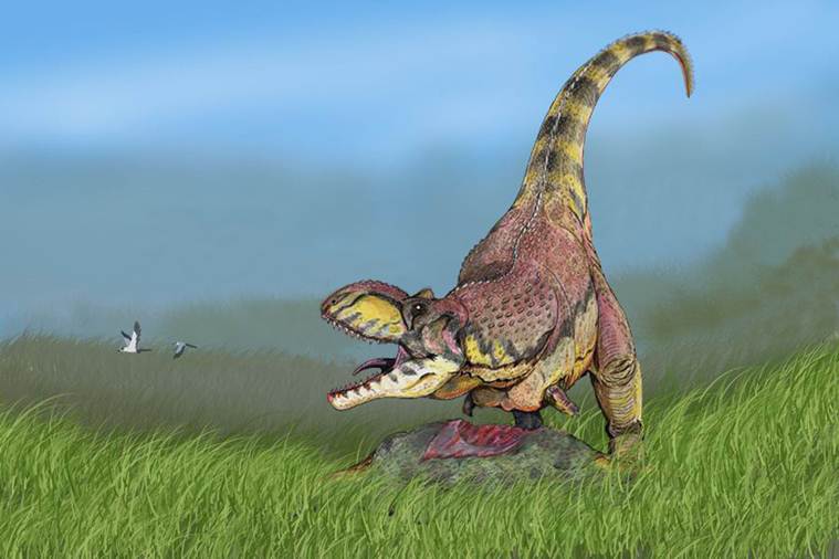 indian dinosaur Rajasaurus image