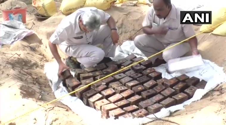 Rameswaram: Huge cache of arms, believed to be from LTTE era, recovered from seashore