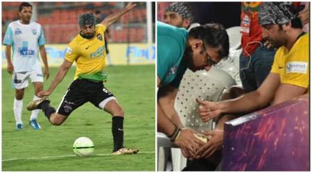 Ranbir Kapoor injured while playing football, see photos