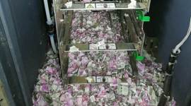 On June 11, when a few repairmen visited the outlet to get the machine fixed, they were surprised to find heaps of 500 and 2000 rupee notes shredded into tiny pieces. (Express photo)