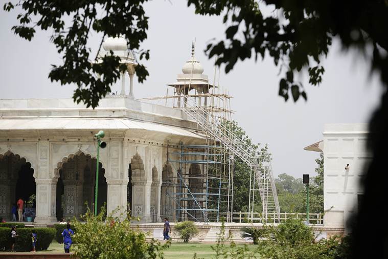 Red Fort, Red Fort controversy
