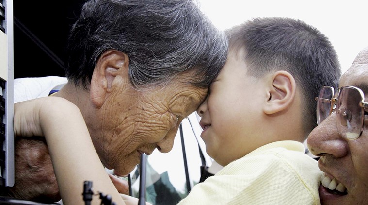 In Photos: Reunions between Korean families divided by war