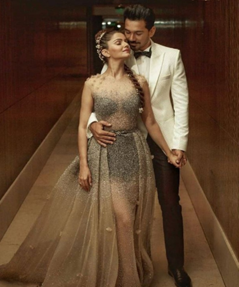 Rubina Dilaik- Abhinav Shukla Mumbai reception