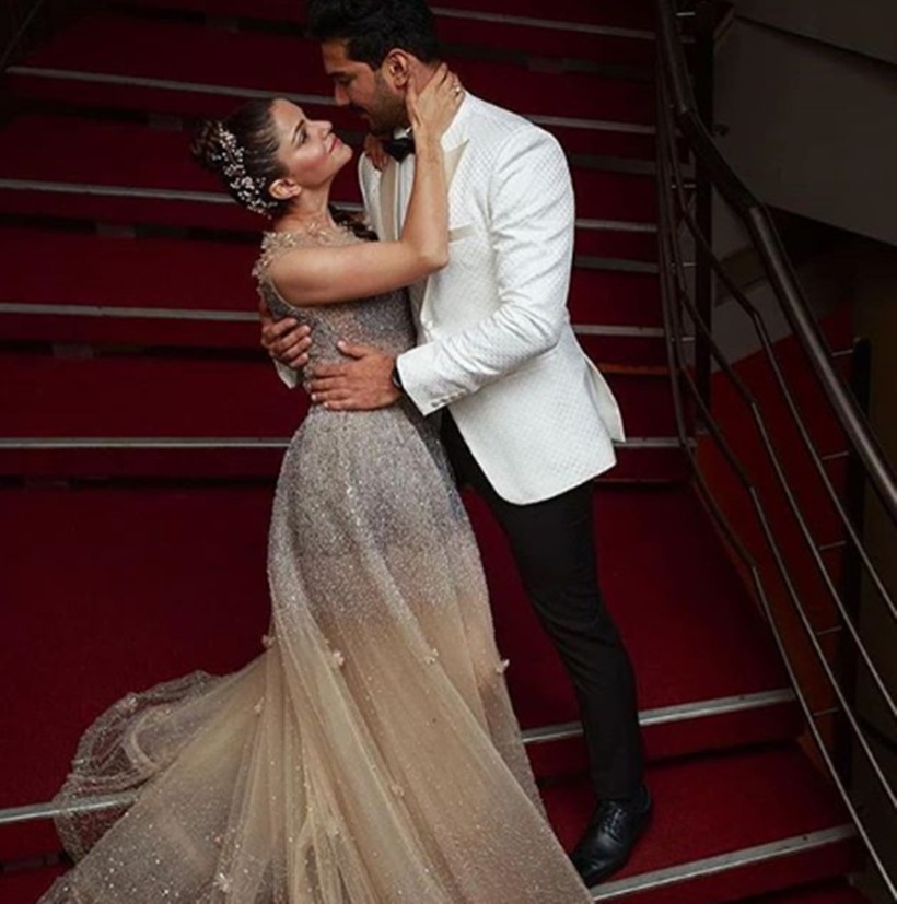 Rubina, Abhinav Mumbai reception photos