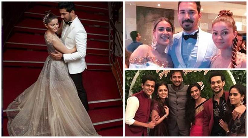 Rubina Dilaik- Abhinav Shukla Mumbai reception