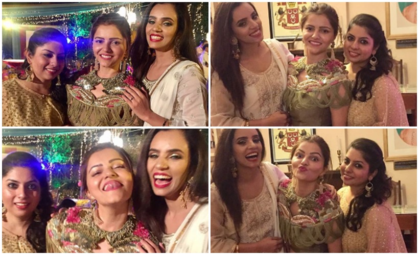 rubina with friends