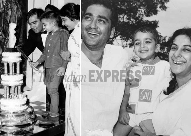 sanjay dutt childhood photos