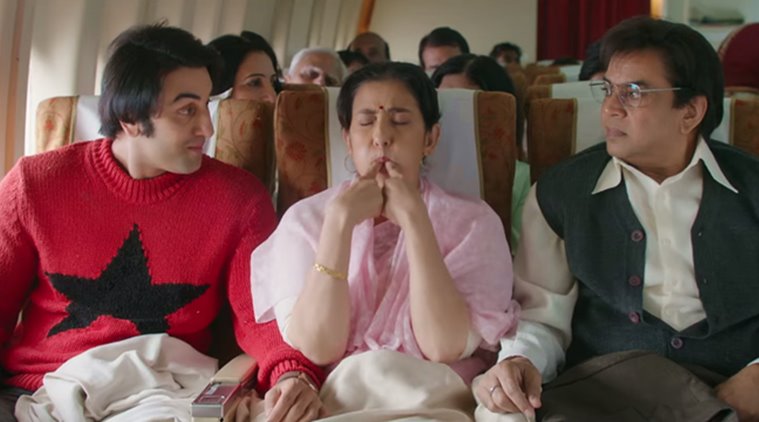 Sanju Ranbir kapoor paresh rawal and manisha koirala