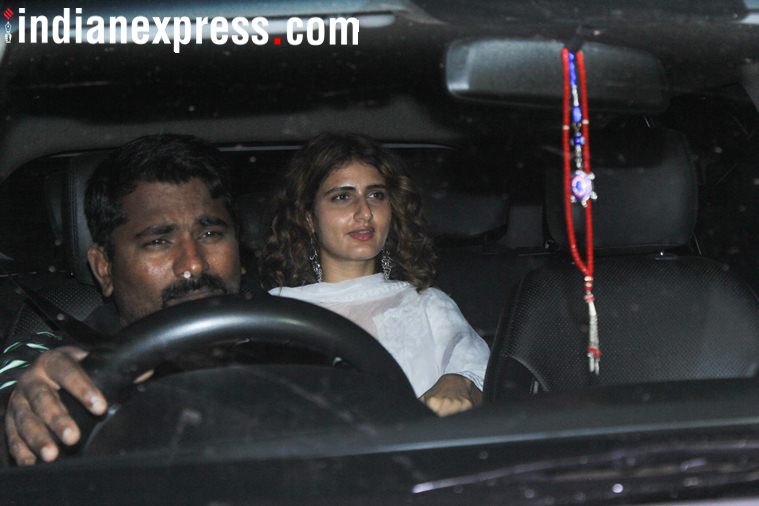 fatima sana shaikh at sanju screening
