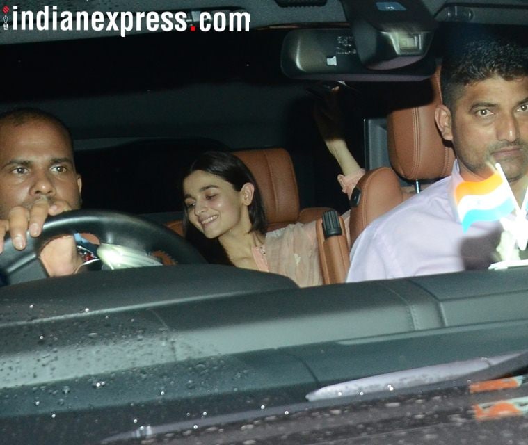 alia bhatt at sanju screening