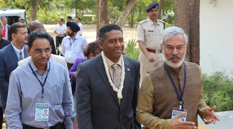 Seychelles President visits Sabarmati Ashram in Ahmedabad, says Gandhian principles relevant even today