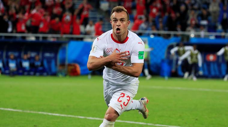 FIFA World Cup 2018: Xherdan Shaqiri, Granit Xhaka perform ...