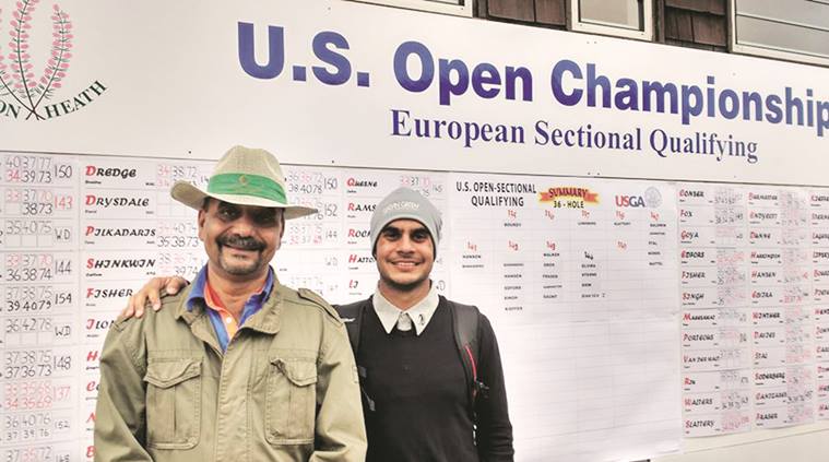 Shubhankar Sharma,Shubhankar Sharma India, India Shubhankar Sharma, Shubhankar Sharma news, Shubhankar Sharma updates, US Open, sports news, golf, Indian Express