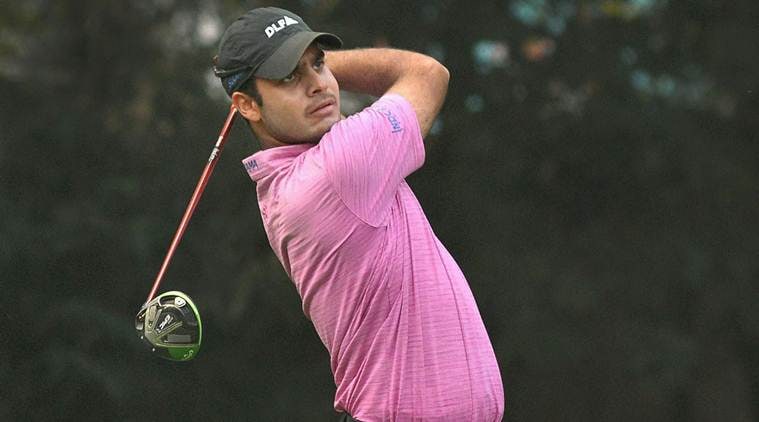 Shubhankar Sharma, Shubhankar Sharma India, India Shubhankar Sharma, Shubhankar Sharma news, Shubhankar Sharma updates, sports news, golf, Indian Express