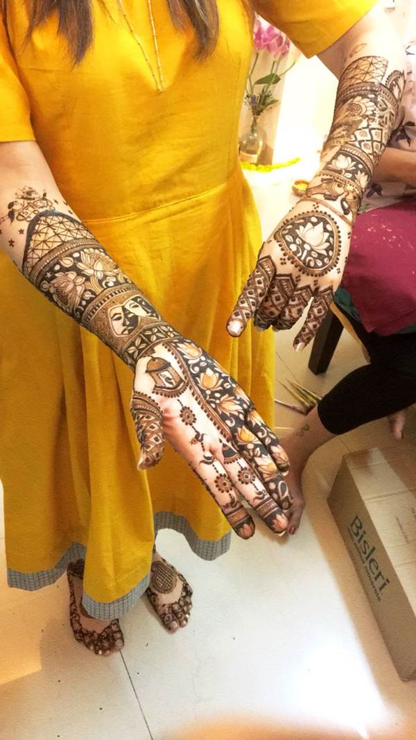 shweta tripathi mehndi