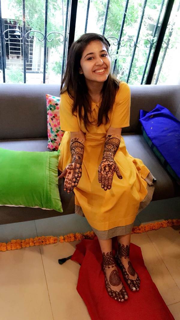 shweta tripathi mehndi