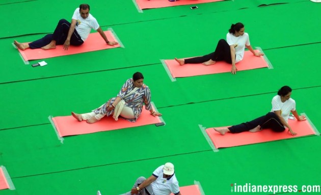 Yoga Day celebrations 2018: From one stretch to another, across the country