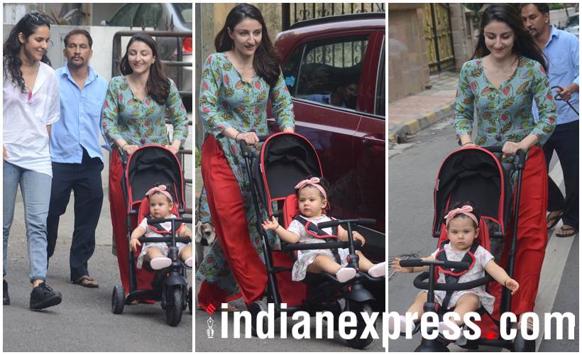 soha ali khan with daughter Inaaya Naumi Kemmu