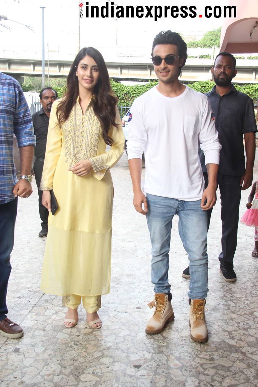aayush sharma and warina hussain