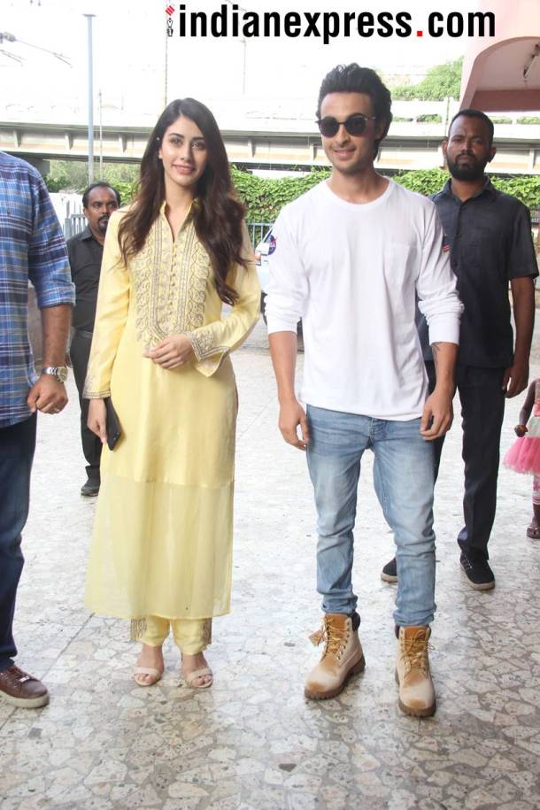 aayush sharma and warina hussain