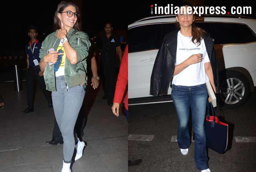 Daisy Shah and Jacqueline Fernandez