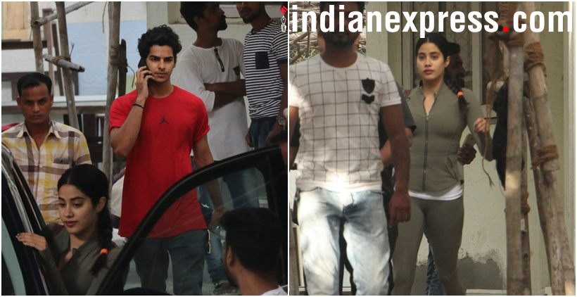 ishaan khatter and janhvi kapoor