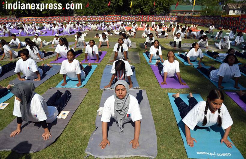 Yoga Day celebrations 2018: From one stretch to another, across the country