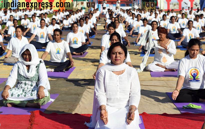 Yoga Day celebrations 2018: From one stretch to another, across the country