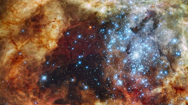 Supermassive stars, University of Surrey, chemical elements, Big Bang, globular clusters, Milky Way, heavy elements, temperature of stars, dense gases, star collisions