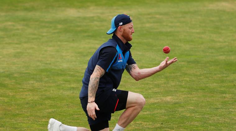 England's Ben Stokes during training at Headingley, Leeds