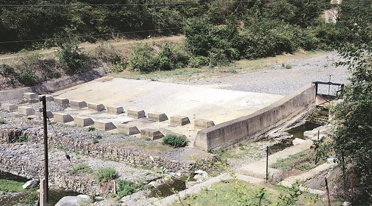 Shimla, Shimla water crisis, water crisis, stream dry run, shimla news, indian express