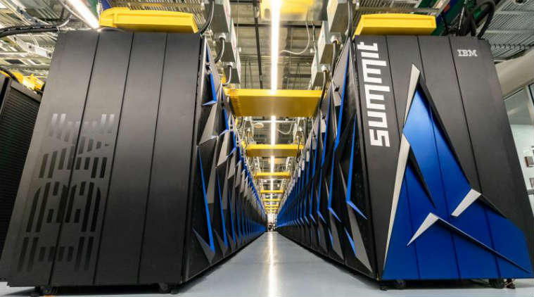 Supercomputer, Oak Ridge National Laboratory, fastest supercomputer, calculation speeds, supercomputer processing power, graphics processing, AI-optimised system, machine learning, bioenergy 