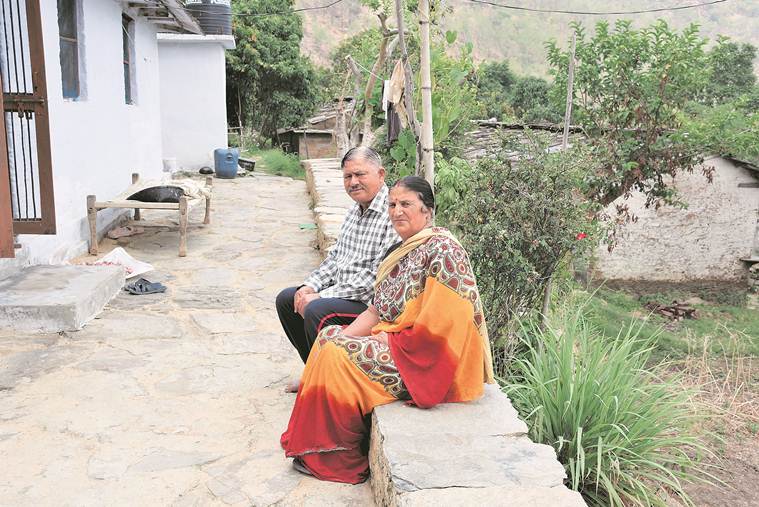 uttarakhand, abandoned villages, baluni, saina, bhootiya villages, migration in india, niti gaon, indian express