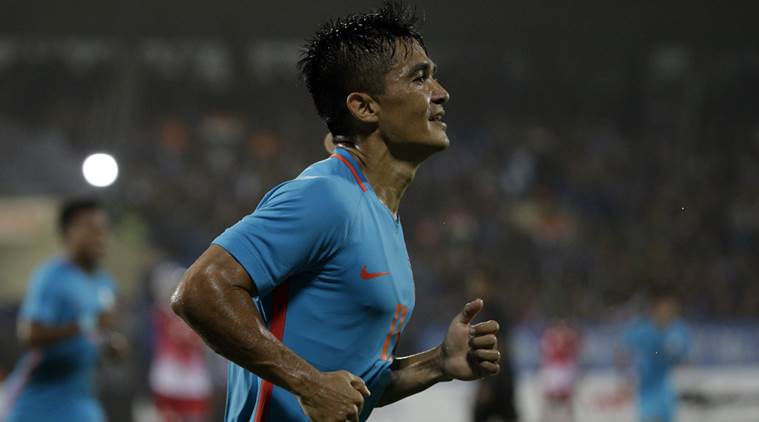 Sunil Chhetri, Sunil Chhetri India, India Sunil Chhetri, Sunil Chhetri news, Sunil Chhetri updates, Sunil Chhetri goals, sports news, football, Indian Express